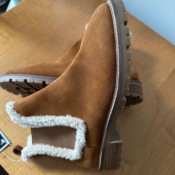 Steve Madden Leopold fur boot size 7.5 - Picture 7 of 8